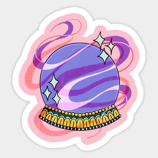 Crystal Ball Sticker